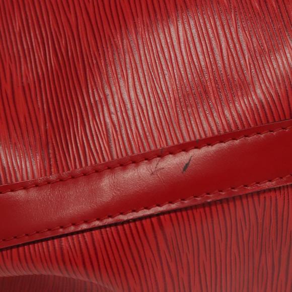 LOUIS VUITTON Epi Noe Shoulder Bag Red M44007 LV Auth 136463 - Picture 6 of 16